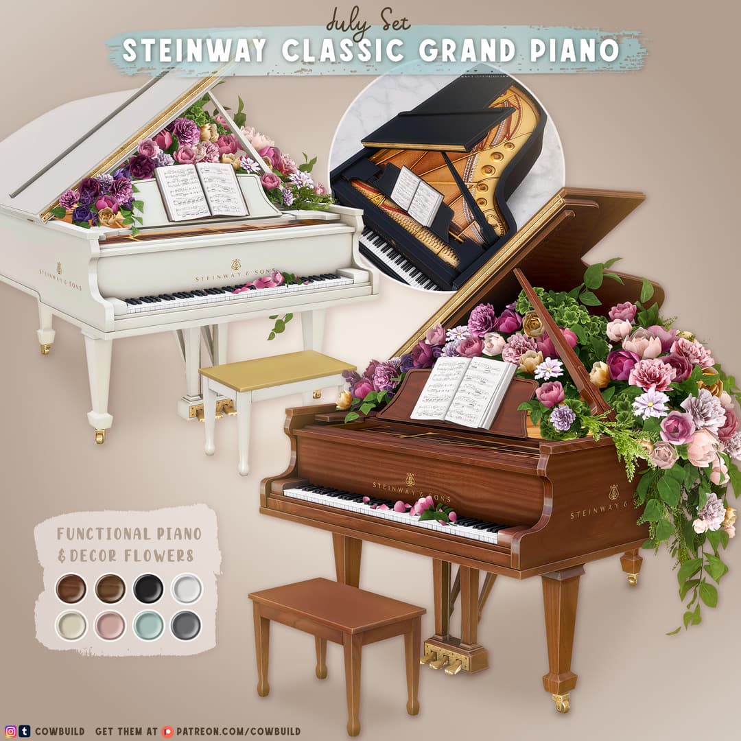Скриншот мода Рояль Steinway Classic Grand Piano